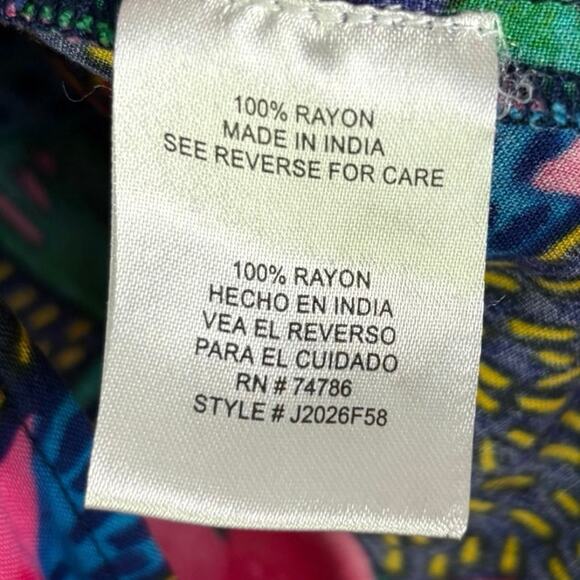 PATRONS OF PEACE Floral Print Maxi Skirt Womens Size L - Picture 7 of 9